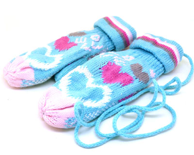 保暖特价秒杀可爱手工针织流行手套	