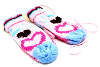 保暖特价秒杀可爱手工针织流行手套