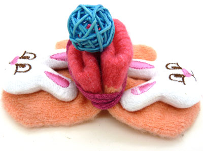 冬季全指时尚超可爱针织卡通手套（儿童）