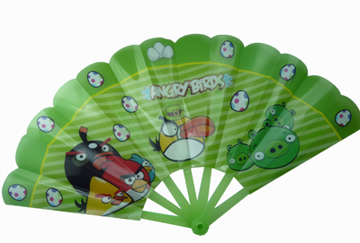 创意/卡通/个性/时尚/耐用/塑仿凤尾扇	