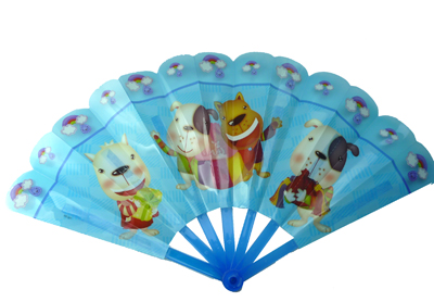 创意/卡通/个性/时尚/耐用/塑仿凤尾扇