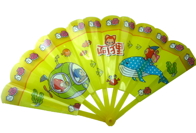 创意/卡通/个性/时尚/耐用/塑仿凤尾扇 