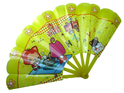 创意/卡通/个性/时尚/耐用/塑仿凤尾扇 
