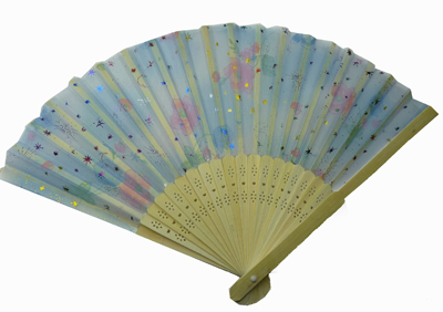 新款/繁星/竹制/扇子	