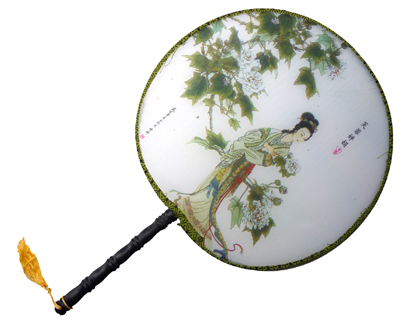 经典/文化艺术/水墨画/宫廷扇