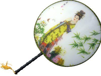 经典/文化艺术/水墨画/宫廷扇	