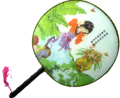 经典/文化艺术/水墨画/宫廷扇