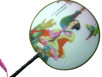 经典/文化艺术/水墨画/宫廷扇