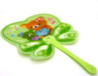 蝴蝶铆钉卡通扇 夏季清凉扇子 可爱所料卡通蜻蜓扇20号