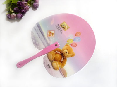 清新卡通可爱扇子----18号	