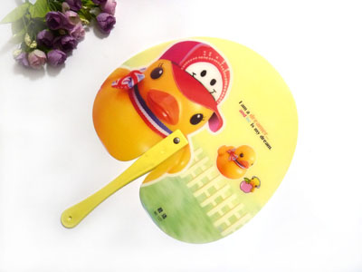 清新卡通可爱扇子----18号	