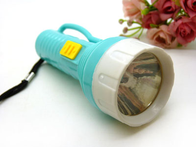 迷你可携挂在腰带上的/LED灯光/可更换电池/手电筒-0090