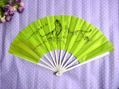 时尚礼品扇子 香味扇子 布扇子 卡通扇子-----8号