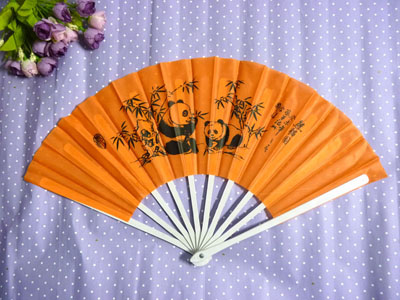 时尚礼品扇子 香味扇子 布扇子 卡通扇子-----8号