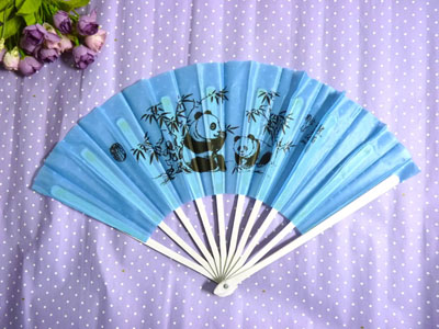 时尚礼品扇子 香味扇子 布扇子 卡通扇子-----8号