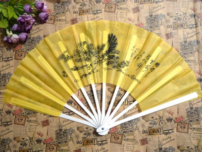 时尚礼品扇子 香味扇子 布扇子 卡通扇子-----8号