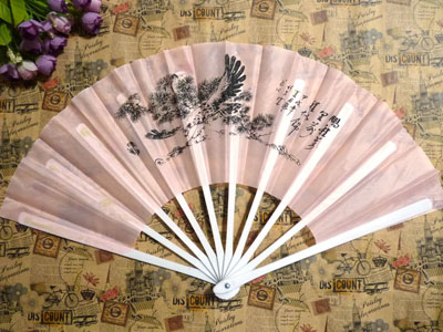 时尚礼品扇子 香味扇子 布扇子 卡通扇子-----8号	