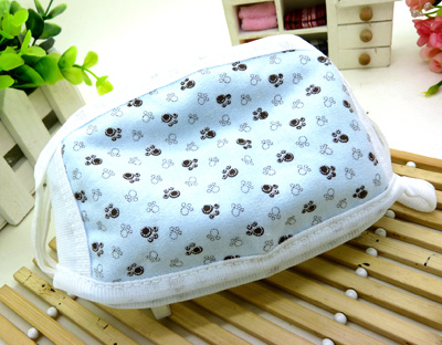 简约实用儿童口罩 防尘透气防风保暖个性口罩	