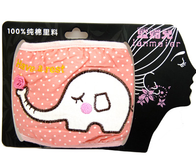 时尚个性卡通小象防尘口罩 保暖时尚男女款可爱棉口罩（73号）