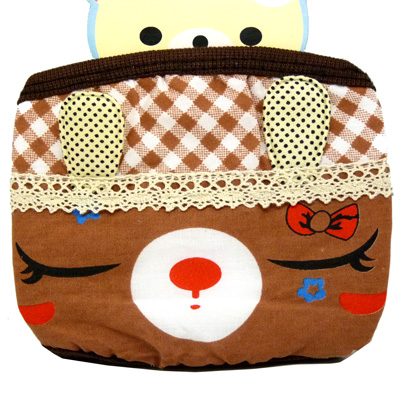 时尚个性卡通蕾丝花边防尘口罩 保暖男女款可爱棉口罩43号	