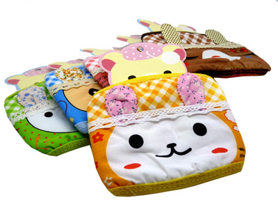 时尚个性卡通蕾丝花边防尘口罩 保暖男女款可爱棉口罩43号	