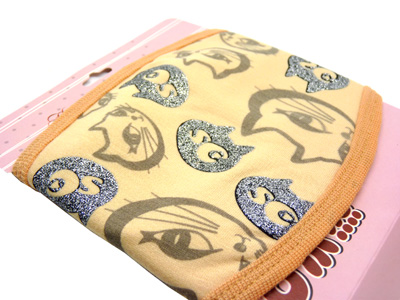 时尚春秋冬天口罩 冬季纯棉小猫咪口罩 保暖防寒防尘口罩（6号）