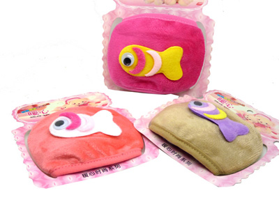 棉毛绒防风防寒可爱潮流宝宝口罩36号	