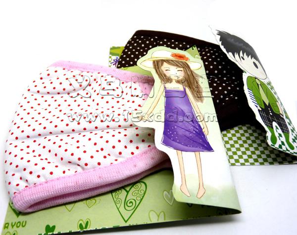 秋冬防尘防风可爱男女小点点口罩 秋冬季保暖口罩