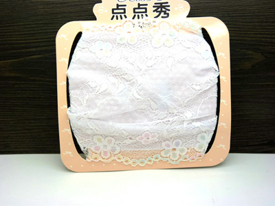  欧根纱花朵口罩 蕾丝纯棉口罩批发(3-2)