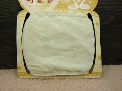 可爱纯属淑女款透气防晒防紫外线口罩骑车防护防尘口罩4号