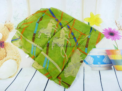 秋冬天厚棉麻英伦格子围巾 披肩两用长毛斗篷围脖 -女士鸿运时尚围巾