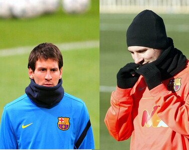 韩版潮发帽多功能加厚两用围脖 帽子--双层	