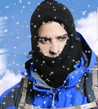 男女户外防风CS保暖头套/骑行头帽	