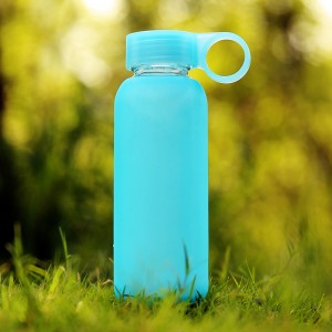 简约保温便携 办公旅游居家清新风糖果色果冻杯-300ml	