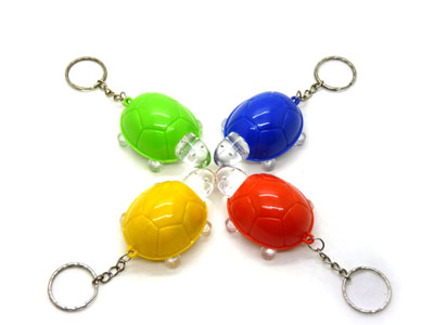 乌龟钥匙扣热销产品创意礼品发光钥匙扣钥匙圈-乌龟灯光钥匙扣	