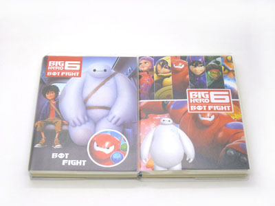 大白时美创意胶套本卡通大白笔记本记事本 笔记本日记本-4017胶套本（大白）