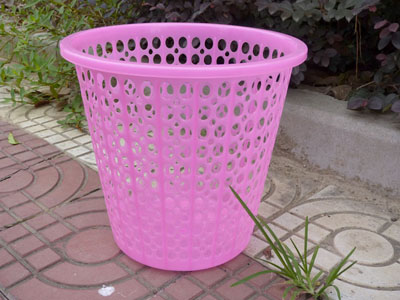 卫生桶 纸篓 家用垃圾桶 小纸篓 网眼纸篓 -永春垃圾桶8001