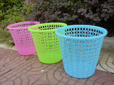 卫生桶 纸篓 家用垃圾桶 小纸篓 网眼纸篓 -永春垃圾桶8001