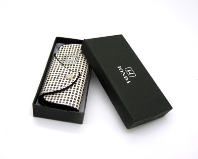 高档车用钥匙包 汽车车标宝马奔驰雪弗兰现代丰田 皮钥匙扣	