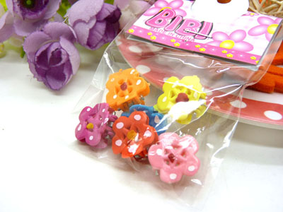 儿童发饰宝宝卡通鸭嘴夹边夹发卡边夹-长通小爪6支装-3号	