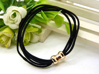 黑色发圈头饰 一扎头发橡皮筋套头绳小饰-30号	