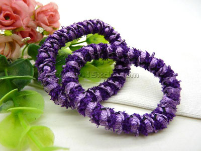 加粗发绳耐用结实高弹力橡皮筋发圈头绳头饰彩色头花-19号