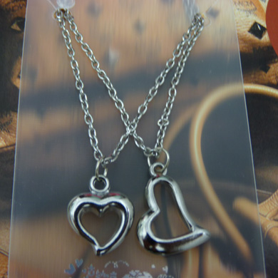 韩版合金情侣项链	