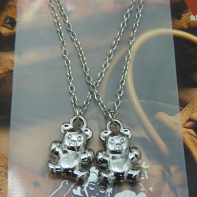 韩版合金情侣项链