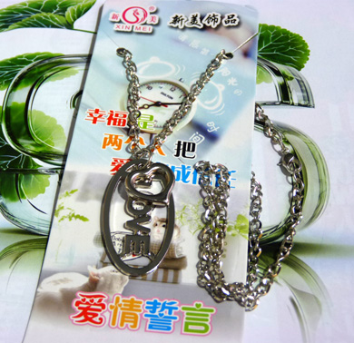 幸运之恋合金项链	