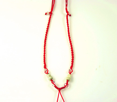 新款宝葫芦玉坠项链红绳