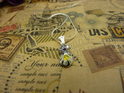 时尚锁骨水晶甜美吊坠首饰品配饰装饰女生	