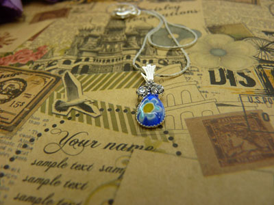 时尚锁骨水晶甜美吊坠首饰品配饰装饰女生	