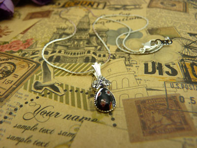 时尚锁骨水晶甜美吊坠首饰品配饰装饰女生	