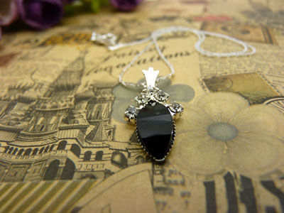 时尚锁骨水晶甜美吊坠首饰品配饰装饰女生	